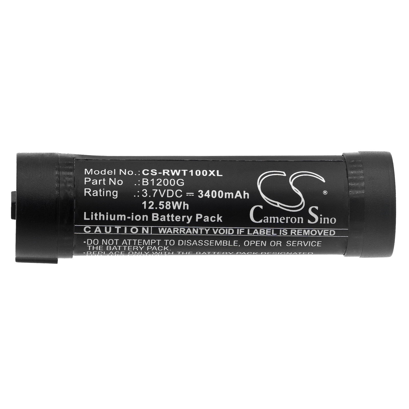 Batteri til VR for RealWear HMT-1, CommWear HMT-1, B1200G