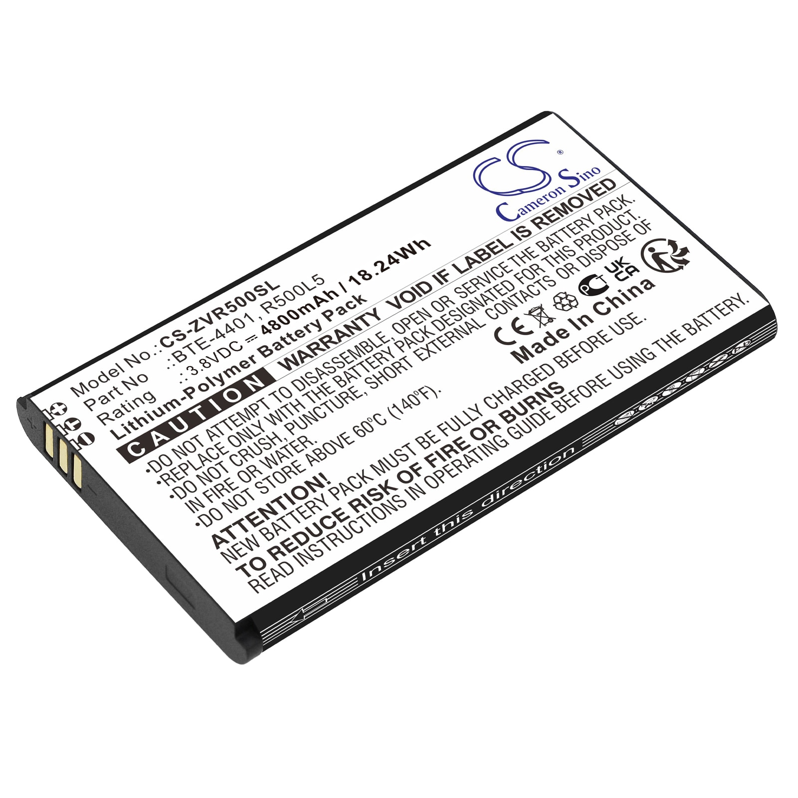 Batteri til Hotspot for Orbic Speed 5G, R500L5, Speed 5G UW m.fl.
