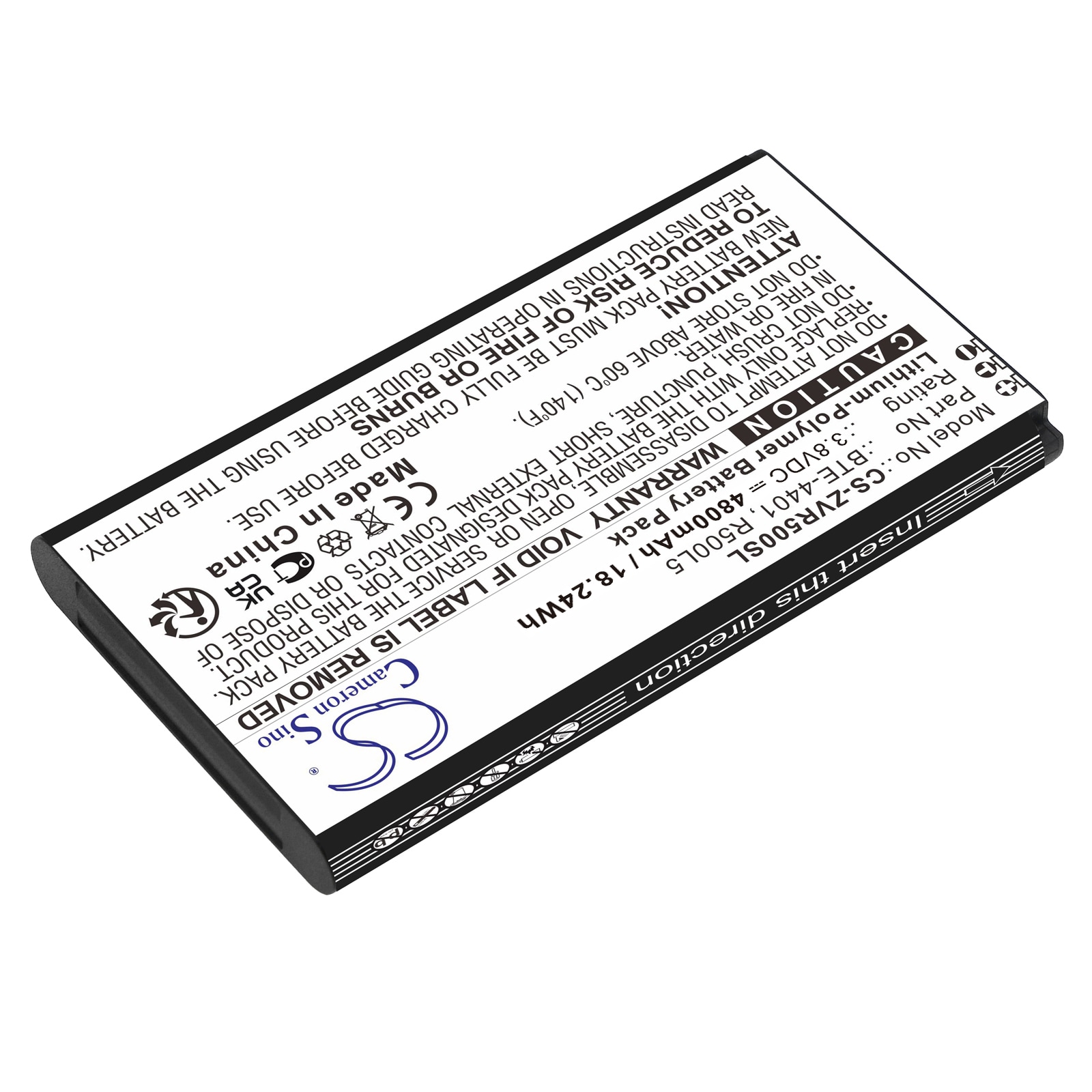 Batteri til Hotspot for Orbic Speed 5G, R500L5, Speed 5G UW m.fl.