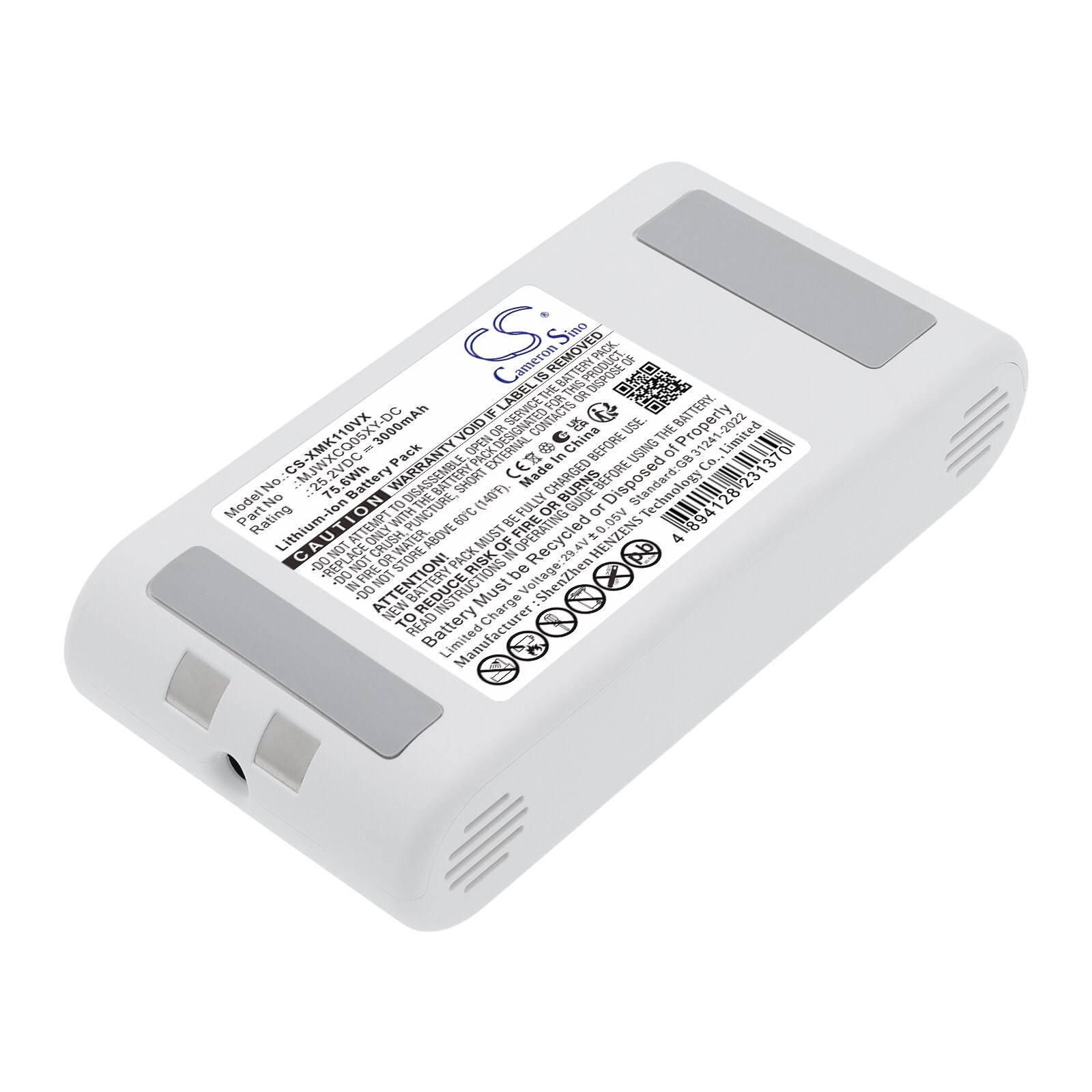 Batteri til støvsuger for Xiaomi Mijia K10 Pro, Mijia G11