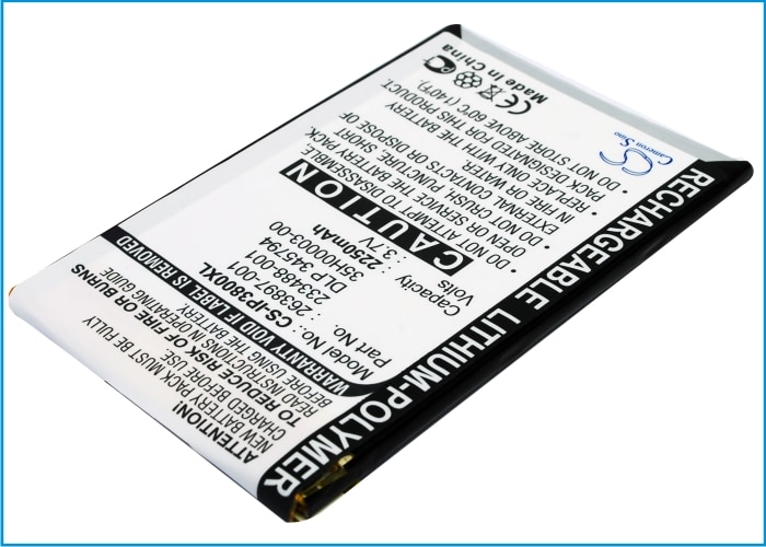 Batteri til Pocket PC, PDA for HP iPAQ H3800, iPAQ H3830, iPAQ H3835 m.fl.