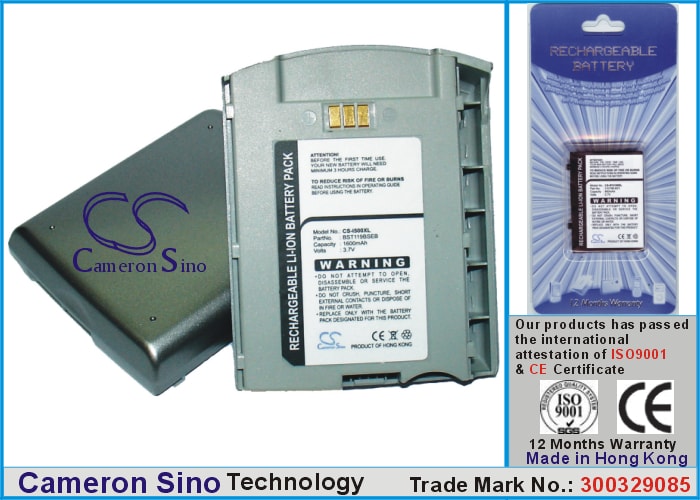 Batteri til mobiltelefon, smarttelefon for Samsung SPH-I500