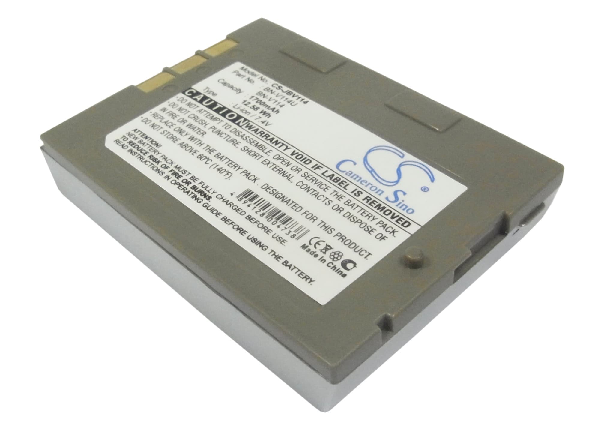 Batteri til kamera for JVC GR-DVP3, GR-DX307E, GR-DX300K m.fl.