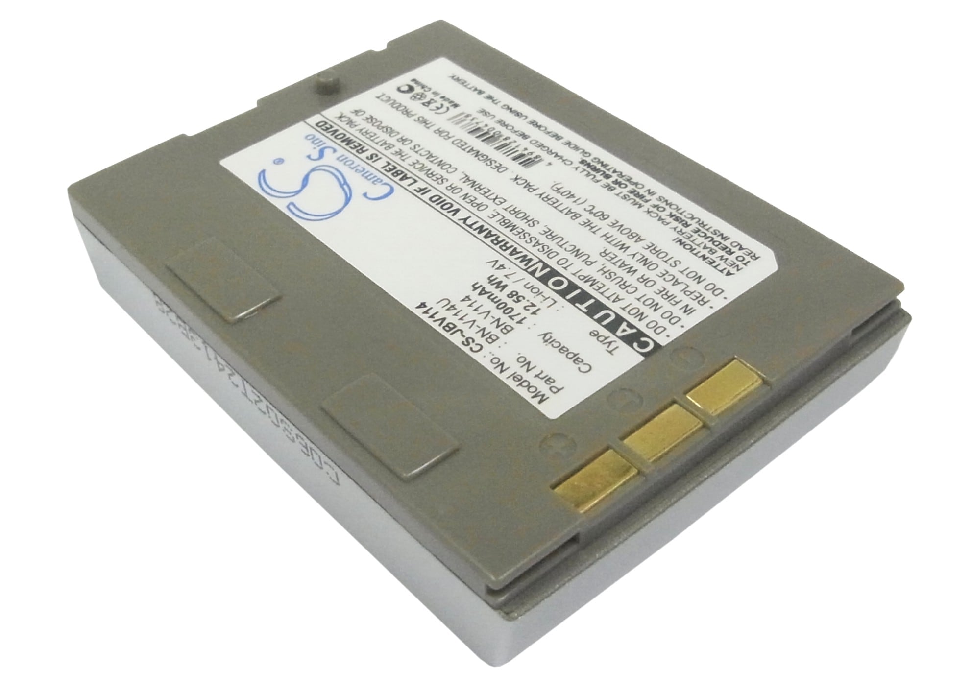 Batteri til kamera for JVC GR-DVP3, GR-DX307E, GR-DX300K m.fl.