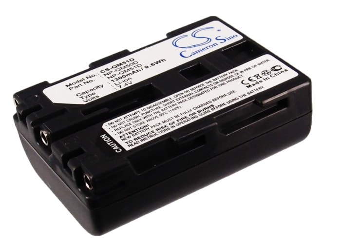 Batteri til kamera for Sony CCD-TRV108, CCD-TRV118, CCD-TRV126 m.fl.