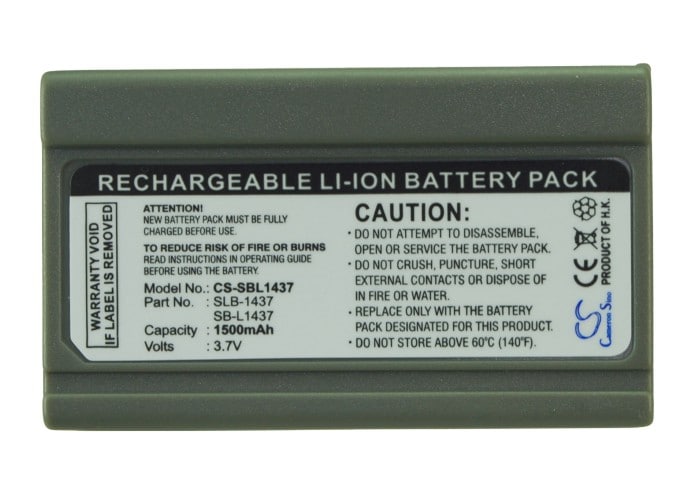 Batteri til kamera for Samsung DIGI-MAX V4, DIGI-MAX V5, DIGI-MAX V6 m.fl.
