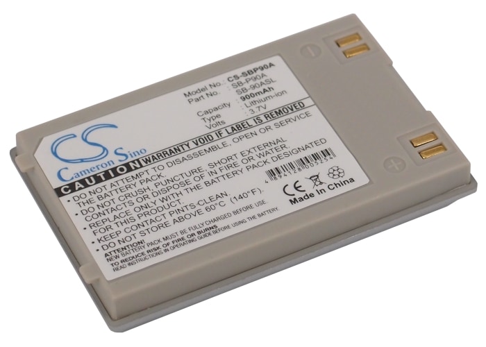 Batteri til kamera for Samsung VM-M102, VP-M105S, VP-M2100B m.fl.