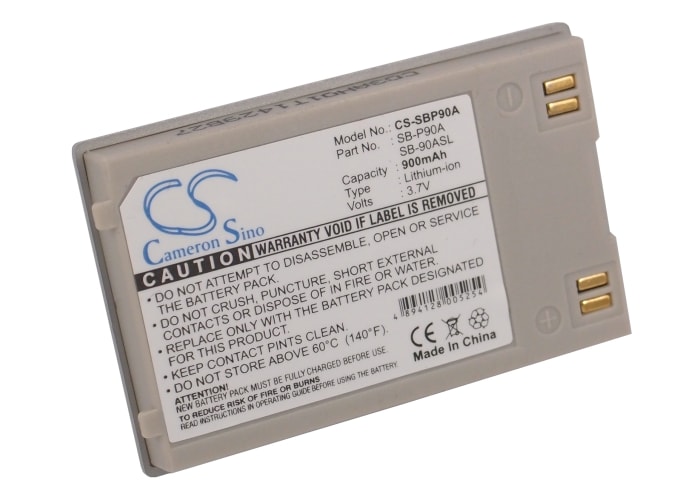 Batteri til kamera for Samsung VM-M102, VP-M105S, VP-M2100B m.fl.