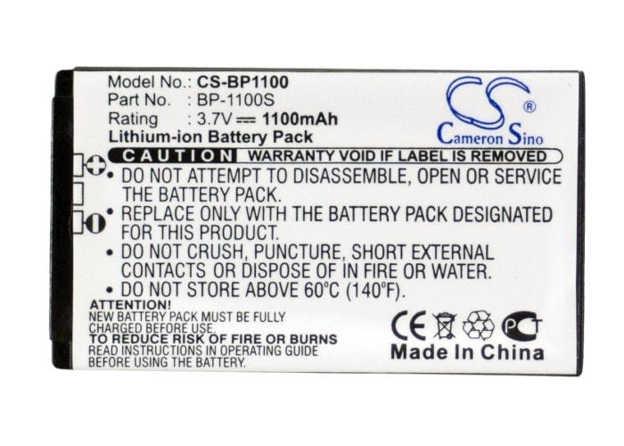 Batteri til kamera for Kyocera U4R, U4RB, U4RBK