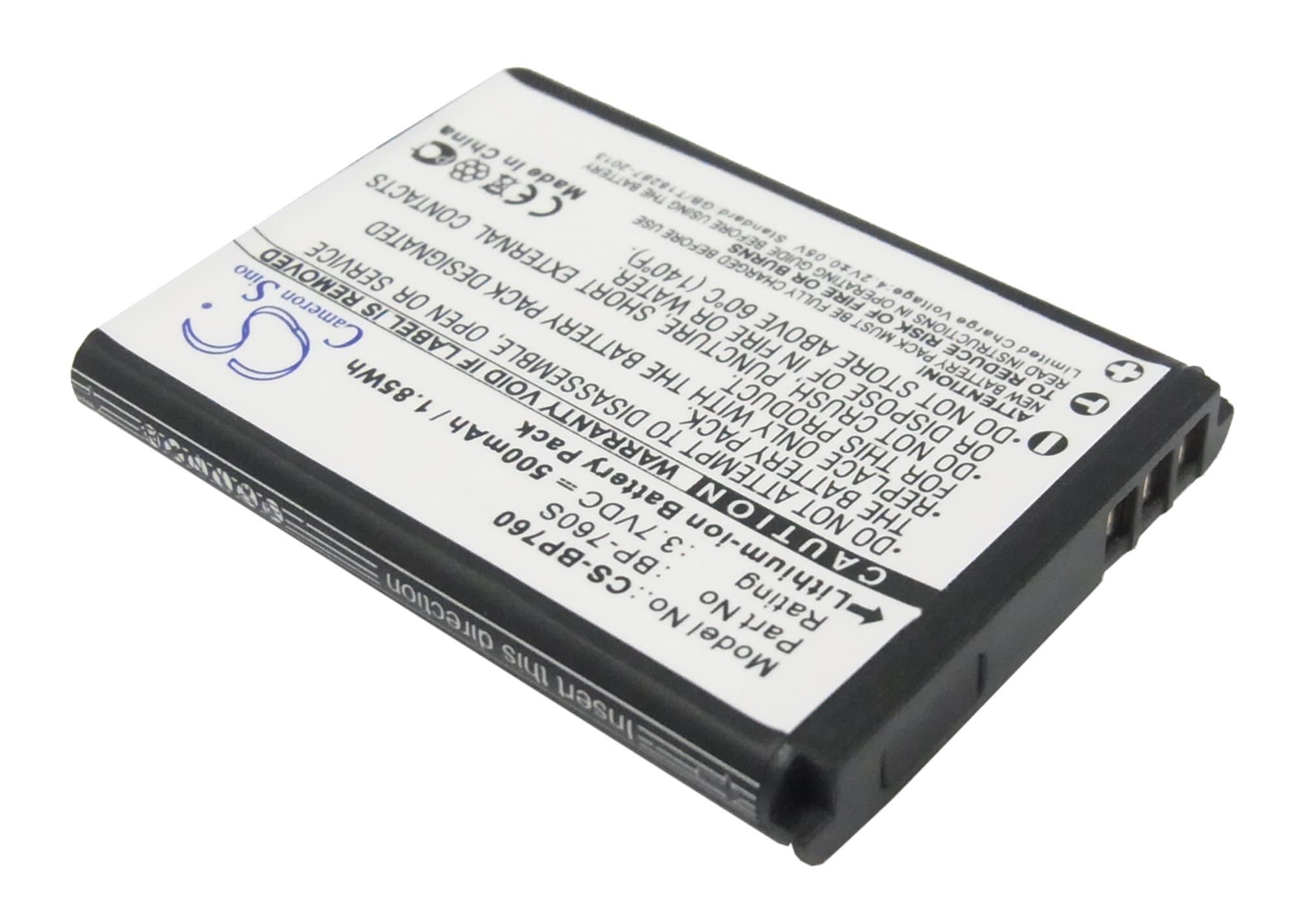 Batteri til kamera for Kyocera i4R, i4RB, i4RBK