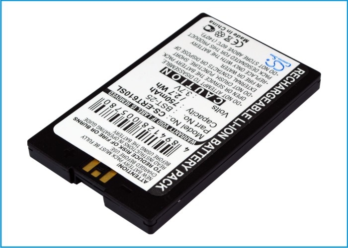 Batteri til mobiltelefon, smarttelefon for Sony Ericsson T610, T606, T608 m.fl.