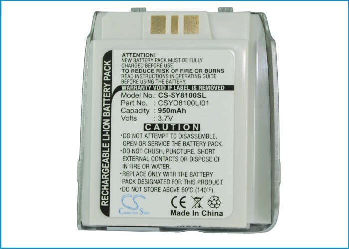 Batteri til mobiltelefon, smarttelefon for Sanyo SCP-8100, SCP8100, MM-8100