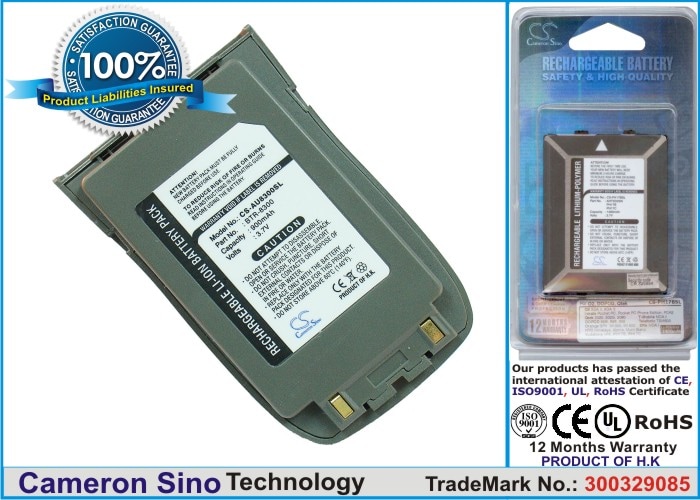 Batteri til mobiltelefon, smarttelefon for AudioVox CDM-8300, TX30B, TX308