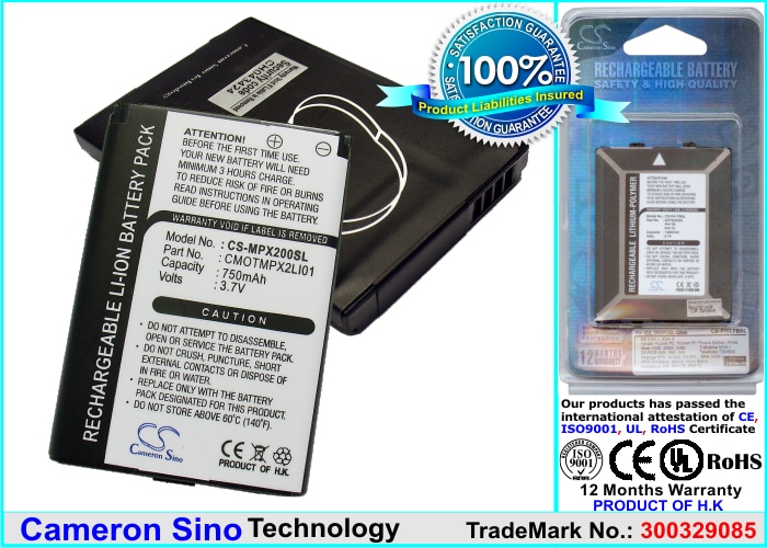 Batteri til mobiltelefon, smarttelefon for OGO Pocket Web