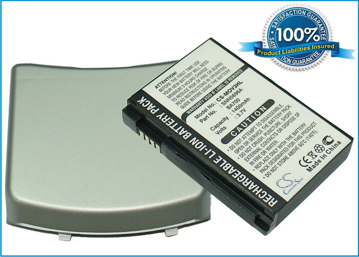 Batteri til mobiltelefon, smarttelefon for Motorola V3m, V3c