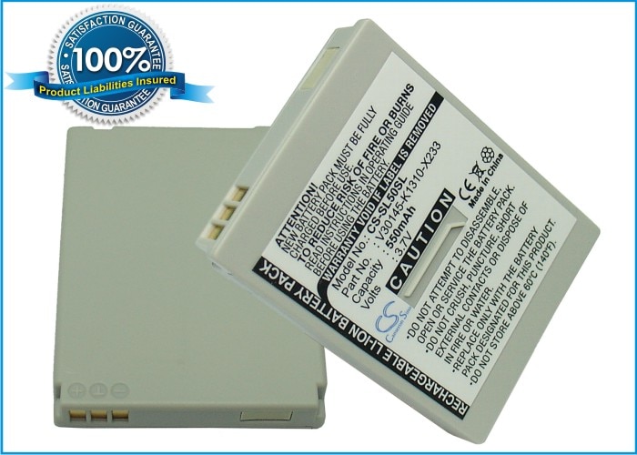 Batteri til mobiltelefon, smarttelefon for Siemens CL50, 8008