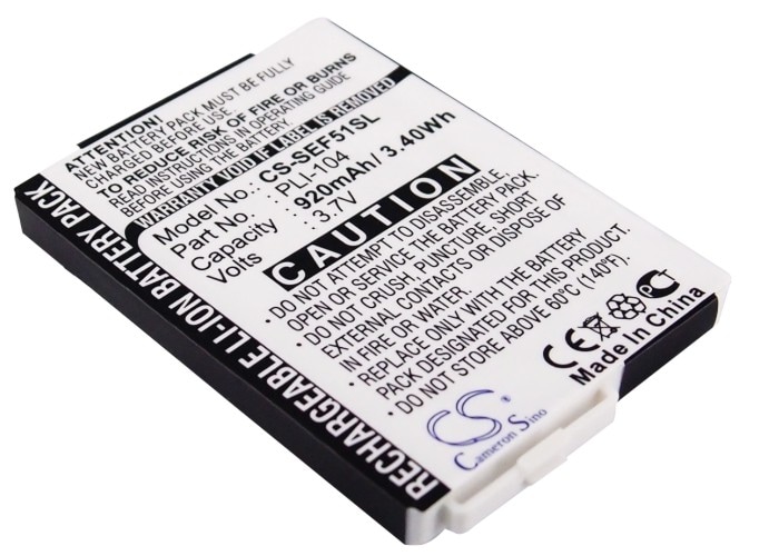 Batteri til mobiltelefon, smarttelefon for Siemens EF51, M350, M580 m.fl.