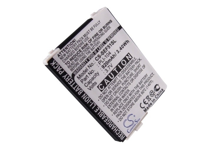 Batteri til mobiltelefon, smarttelefon for Siemens EF51, M350, M580 m.fl.