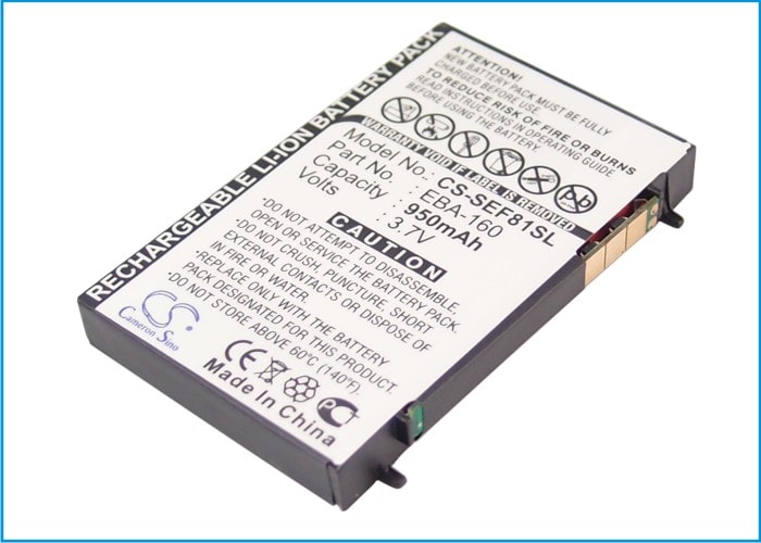Batteri til mobiltelefon, smarttelefon for BenQ-Siemens EF81, S81, EF82