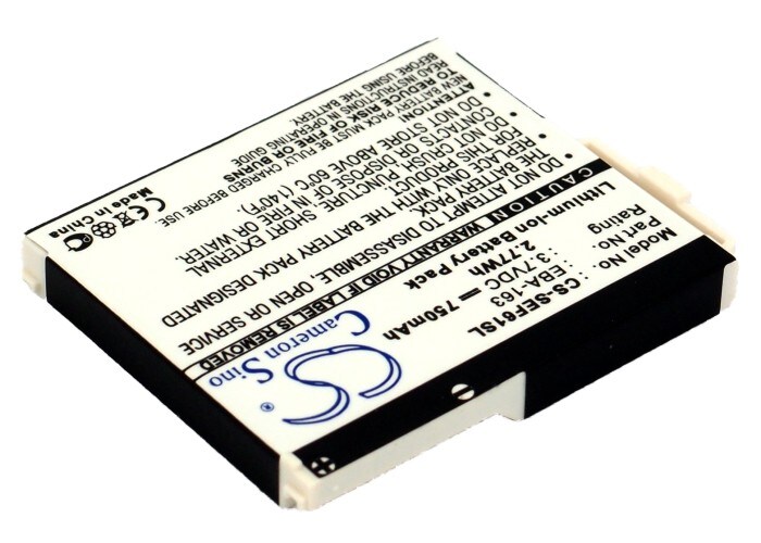 Batteri til mobiltelefon, smarttelefon for Siemens CF61, EF61