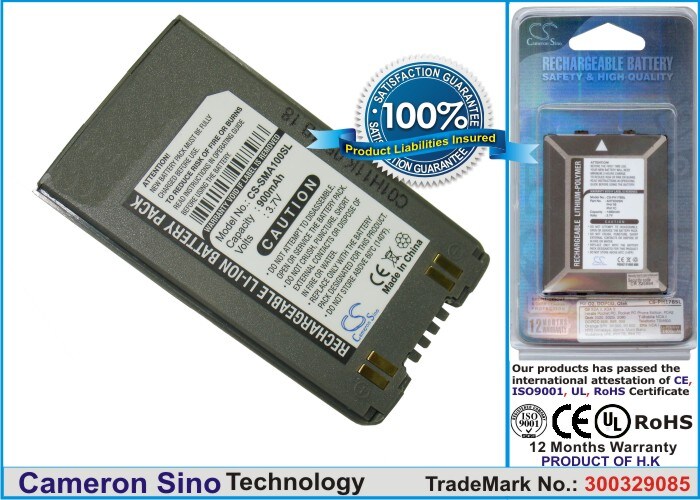 Batteri til mobiltelefon, smarttelefon for Samsung SGH-A100, SGH-110, SGH-A188 m.fl.