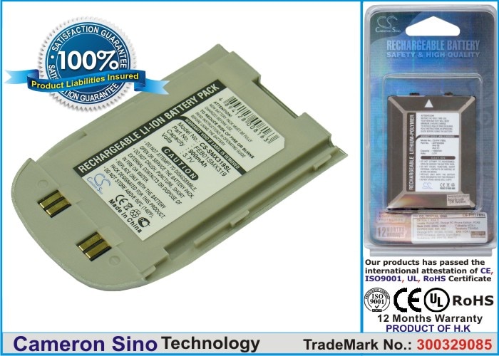 Batteri til mobiltelefon, smarttelefon for Samsung SCH-X319, X319