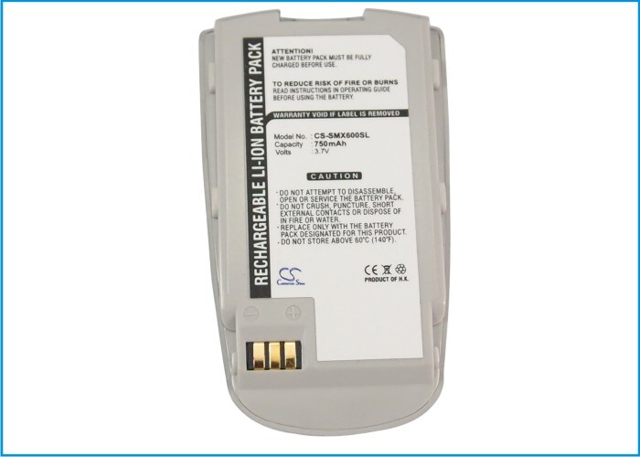 Batteri til mobiltelefon, smarttelefon for Samsung SGH-X600, SGH-X608, SGH-X659 m.fl.