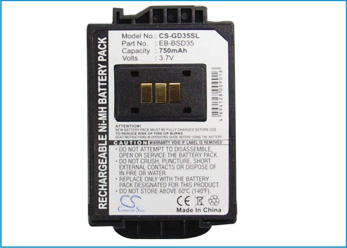 Batteri til mobiltelefon, smarttelefon for Panasonic GD35