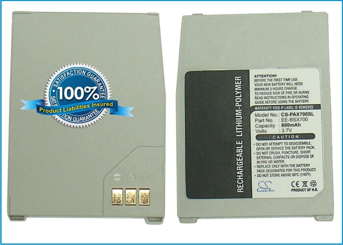 Batteri til mobiltelefon, smarttelefon for Panasonic X700, X708, EB-X700 m.fl.