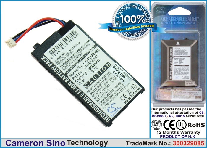 Batteri til mobiltelefon, smarttelefon for Philips 218, 288, 268 m.fl.