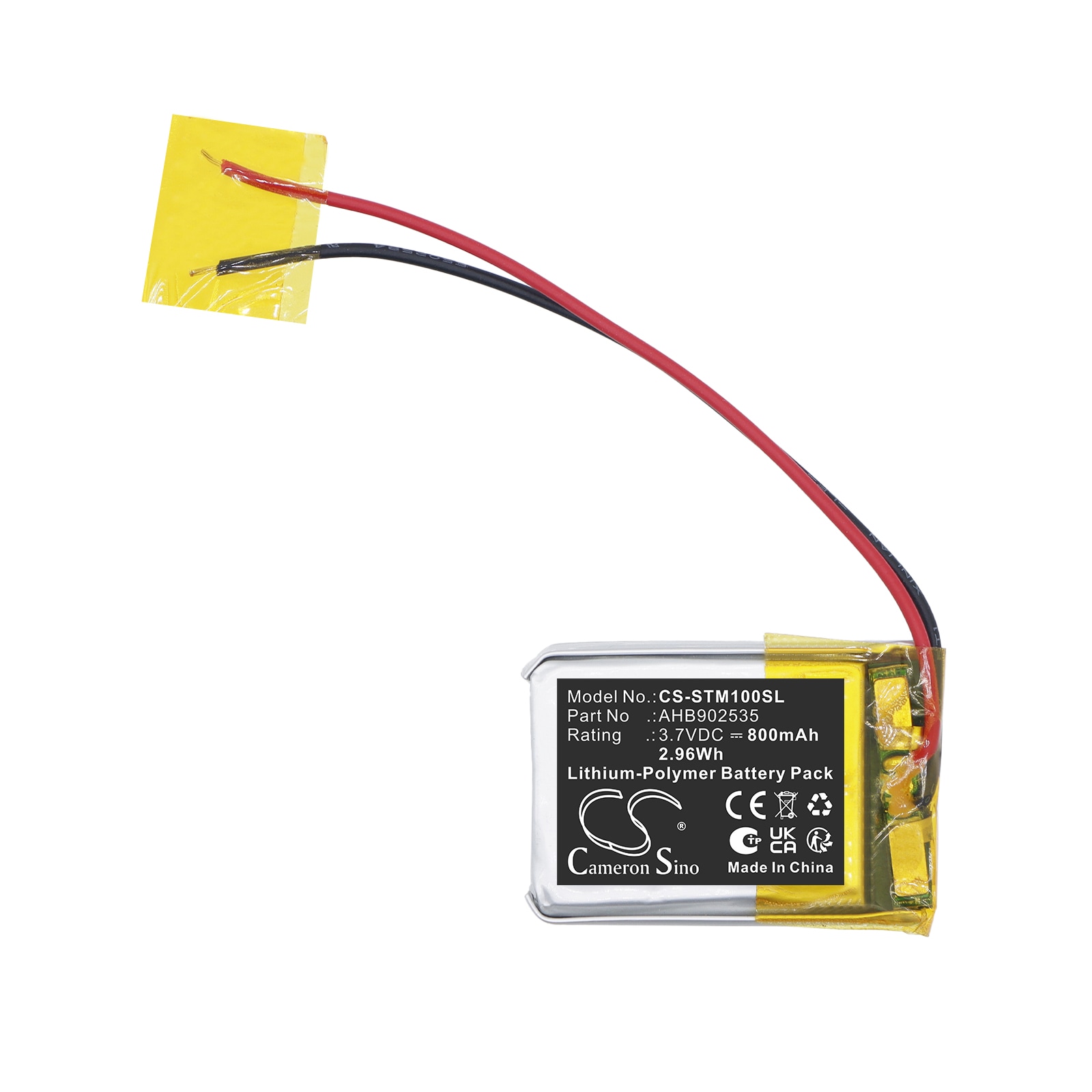 Batteri til trådløst headset for Smartix Immerse