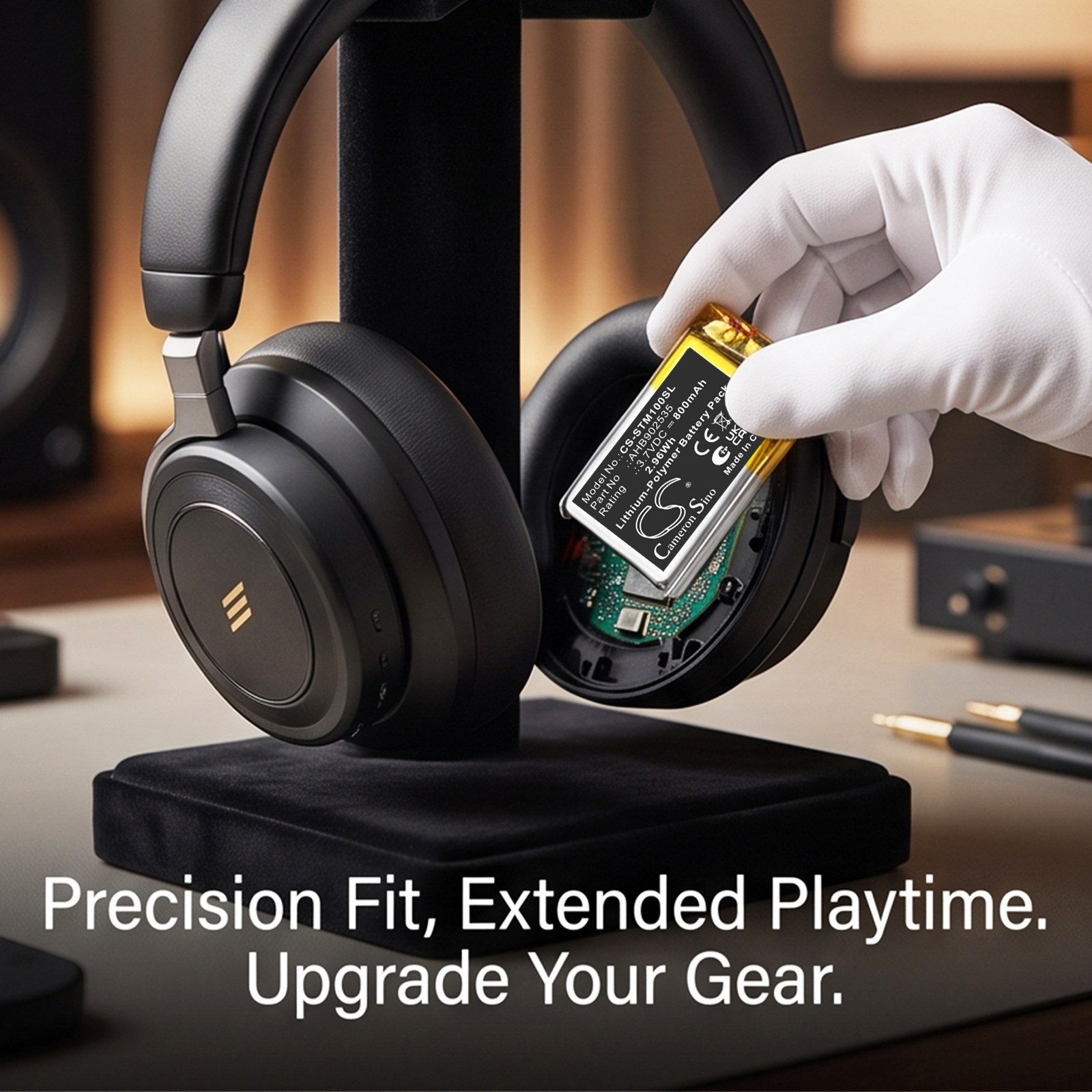 Batteri til trådløst headset for Smartix Immerse
