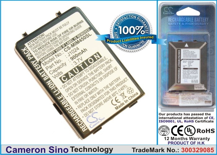 Batteri til mobiltelefon, smarttelefon for Mitsubishi ECLIPSE, 450, MT450