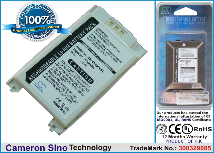 Batteri til mobiltelefon, smarttelefon for Sanyo SCP-6000