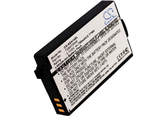 Batteri til mobiltelefon, smarttelefon for Kyocera 3250, K404, Rave K9 m.fl.