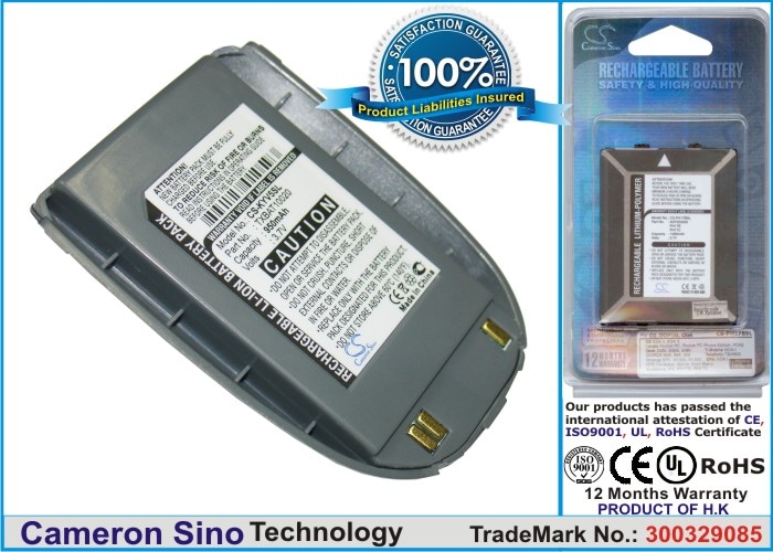 Batteri til mobiltelefon, smarttelefon for Kyocera SE47, SE44, V5 Slider
