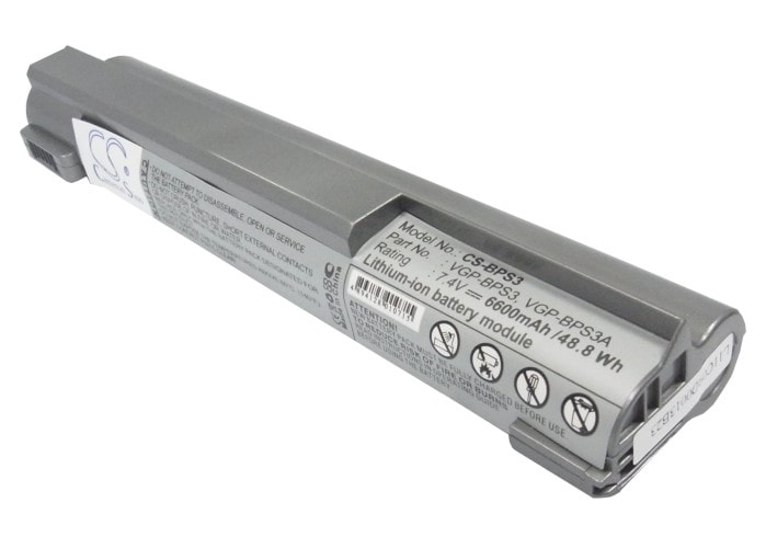 Batteri til bærbar PC, notatbok til Sony VAIO VGN-T27GP, VAIO VGN-T91PSY7 m.fl.