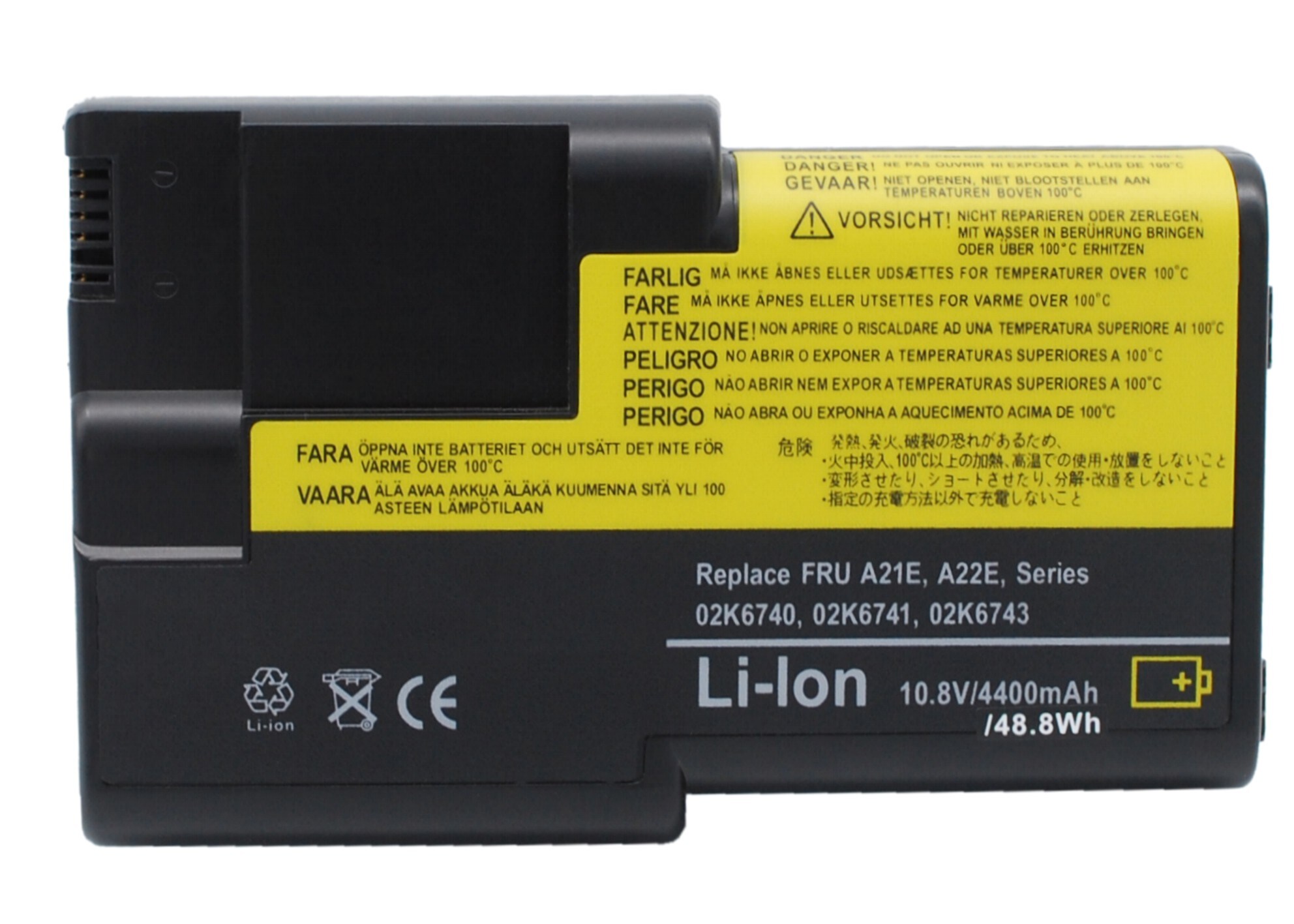 Batteri til bærbar PC, Notatbok for IBM ThinkPad A21e, ThinkPad A21e-2655 m.fl.