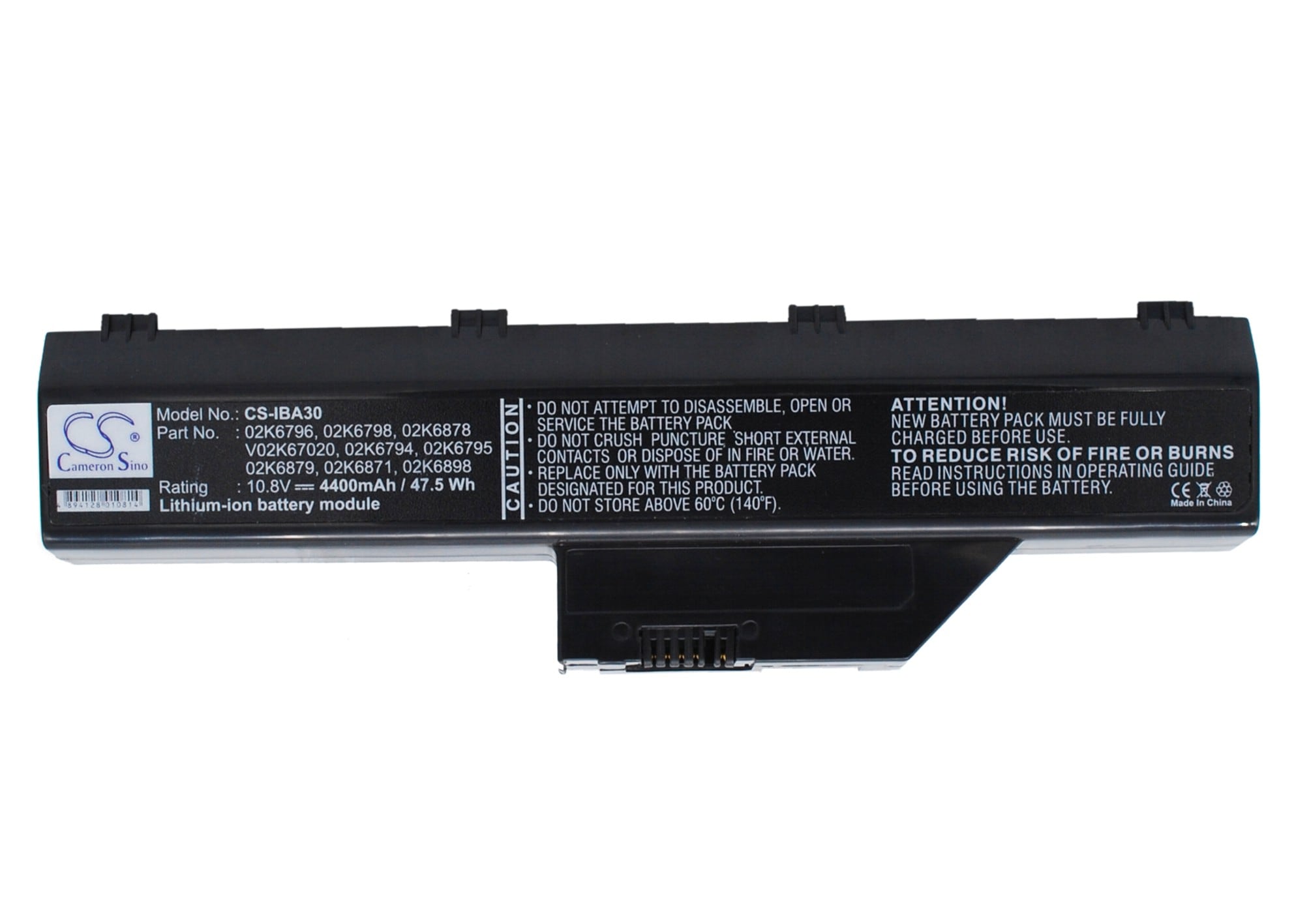 Batteri til bærbar PC, til IBM ThinkPad A30, ThinkPad A30P, ThinkPad A31 m.fl.