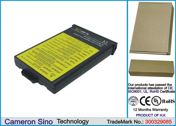 Batteri til bærbar PC, notatbok for IBM ThinkPad i1400, ThinkPad i1500 m.fl.