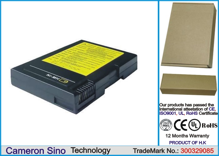 Batteri til bærbar PC, notatbok til IBM ThinkPad 380, ThinkPad 380CE, ThinkPad 380CS m.fl.