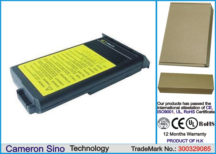 Batteri til bærbar PC, IBM ThinkPad i1400 Type 2611-552 m.fl.