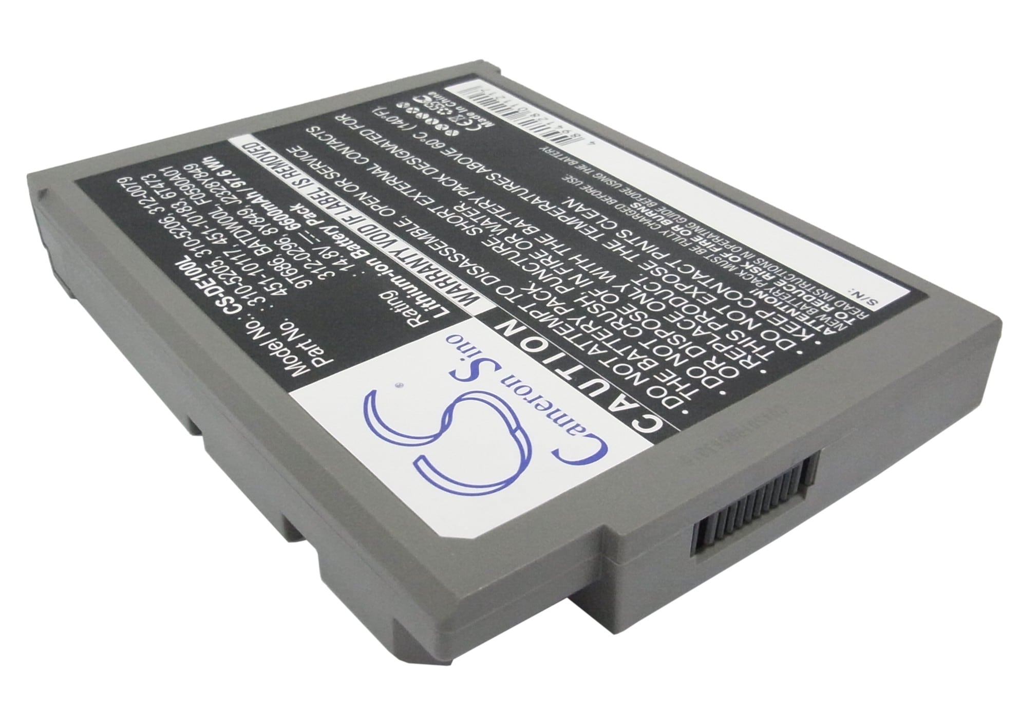 Batteri til bærbar PC, for Dell Inspiron 1100, Inspiron 1150, Inspiron 5100 m.fl.