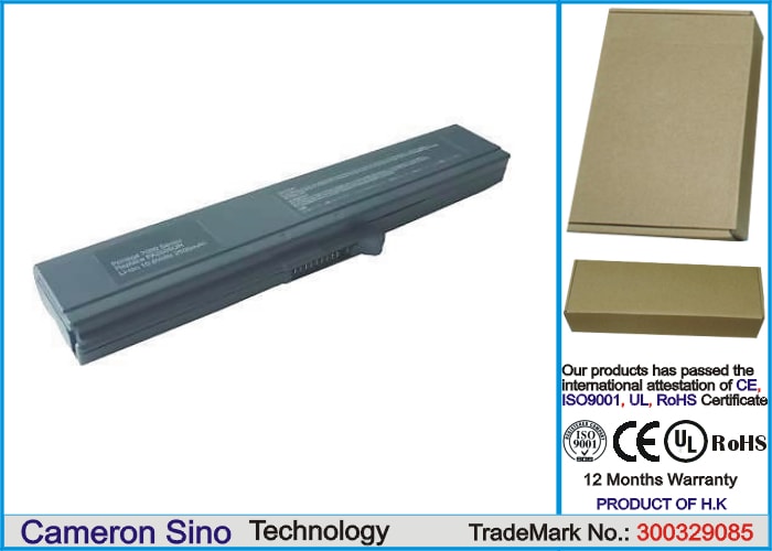Batteri til bærbar PC, Notatbok for Toshiba Portege 7140CT, Portege 7000 m.fl.