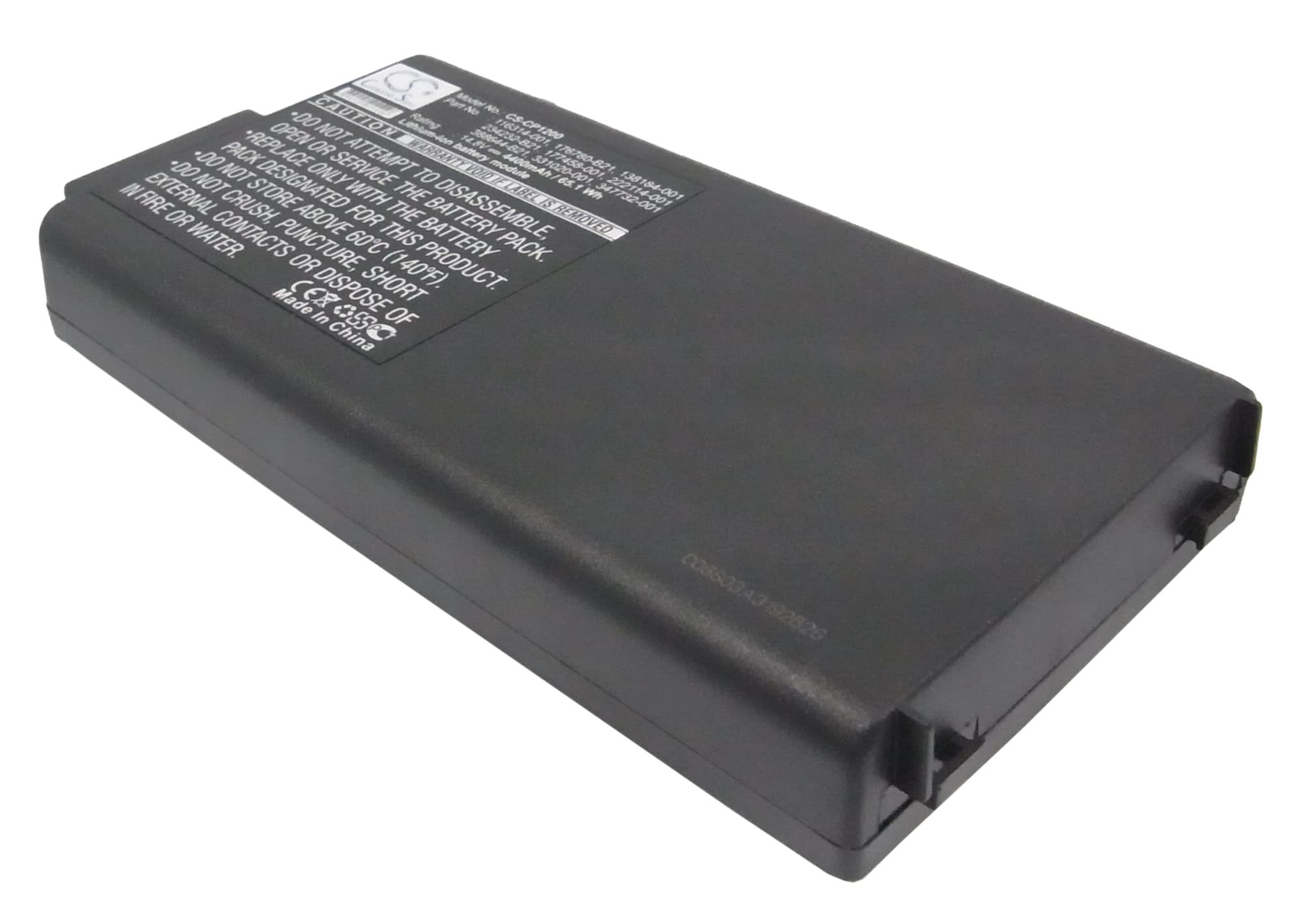 Batteri til bærbar PC, notatbok til Compaq Presario 1200, Presario 1200-XL102 m.fl.