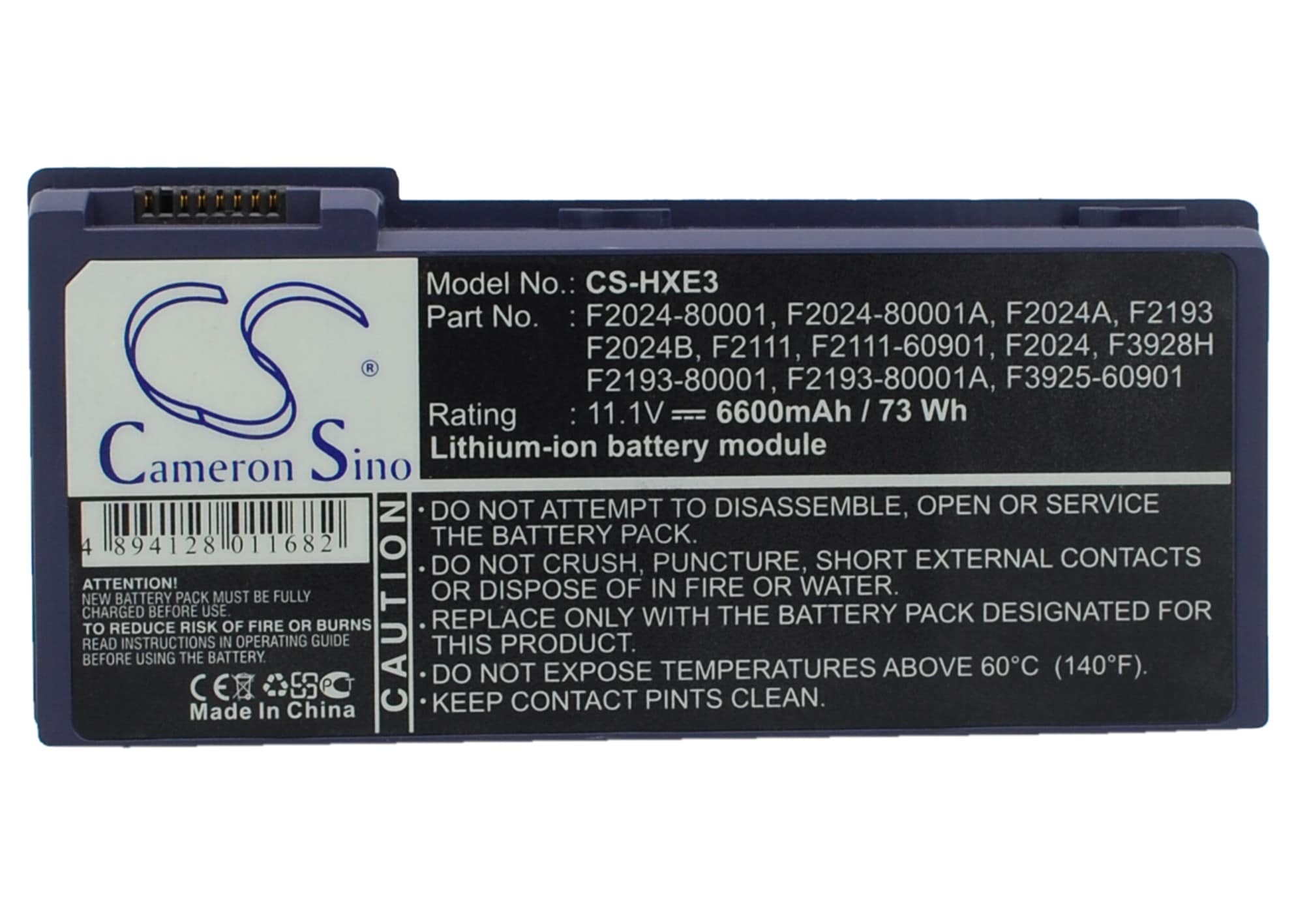 Batteri til bærbar PC, notatbok for HP OmniBook XE3B-F2305W, OmniBook XE3-GF-F3966H m.fl.