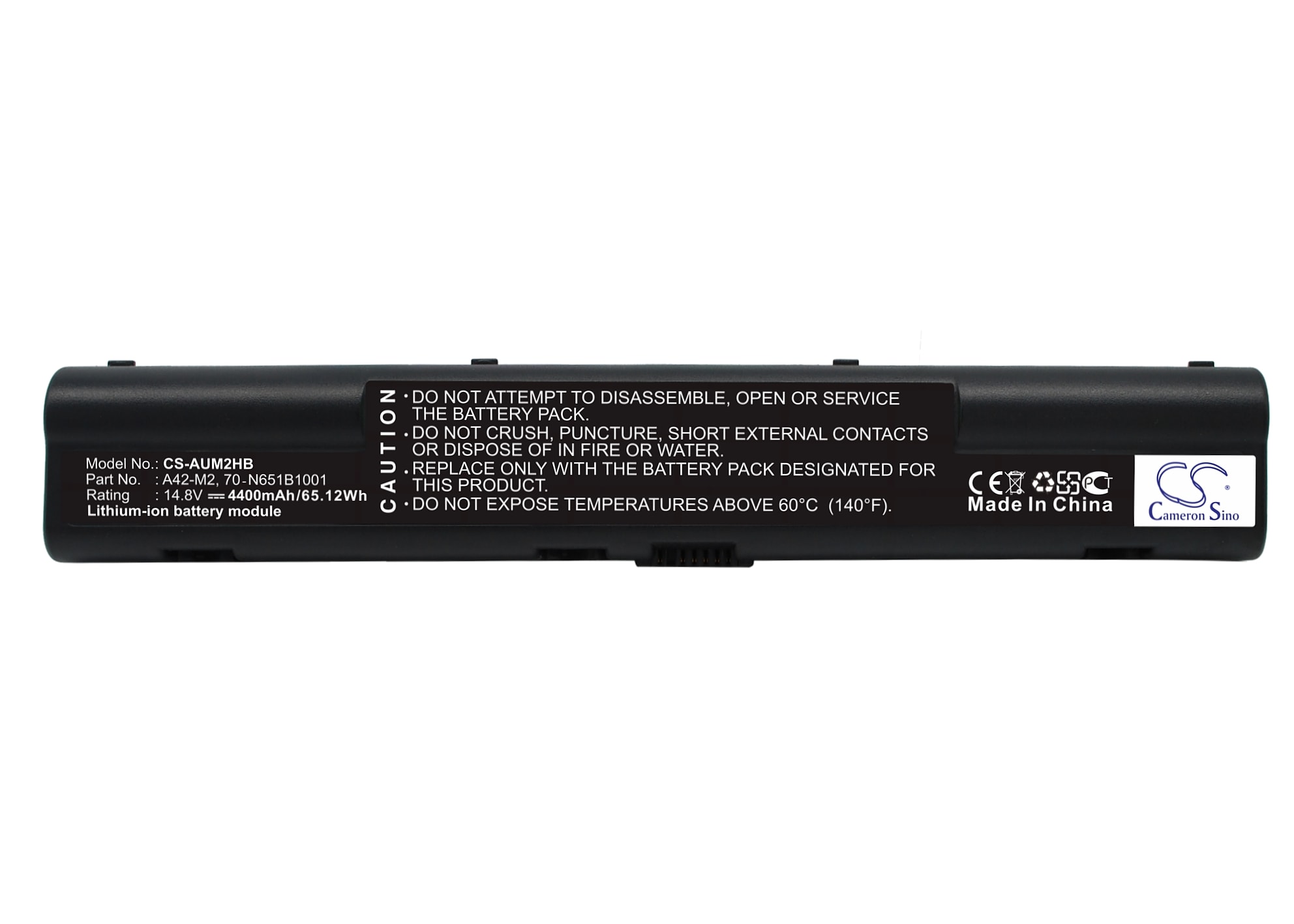 Batteri til bærbar PC, Notatbok for Asus L3500, L3400C, M2000C m.fl.