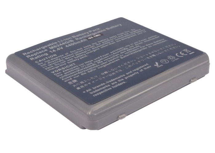 Batteri til bærbar PC, Notatbok for Apple PowerBook G4 15 M7710J/A, G4 15 M7952J/A m.fl.