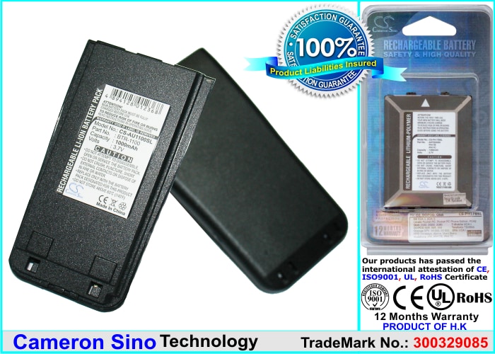 Batteri til mobiltelefon, smarttelefon for AudioVox CDM-1100, CDM-130