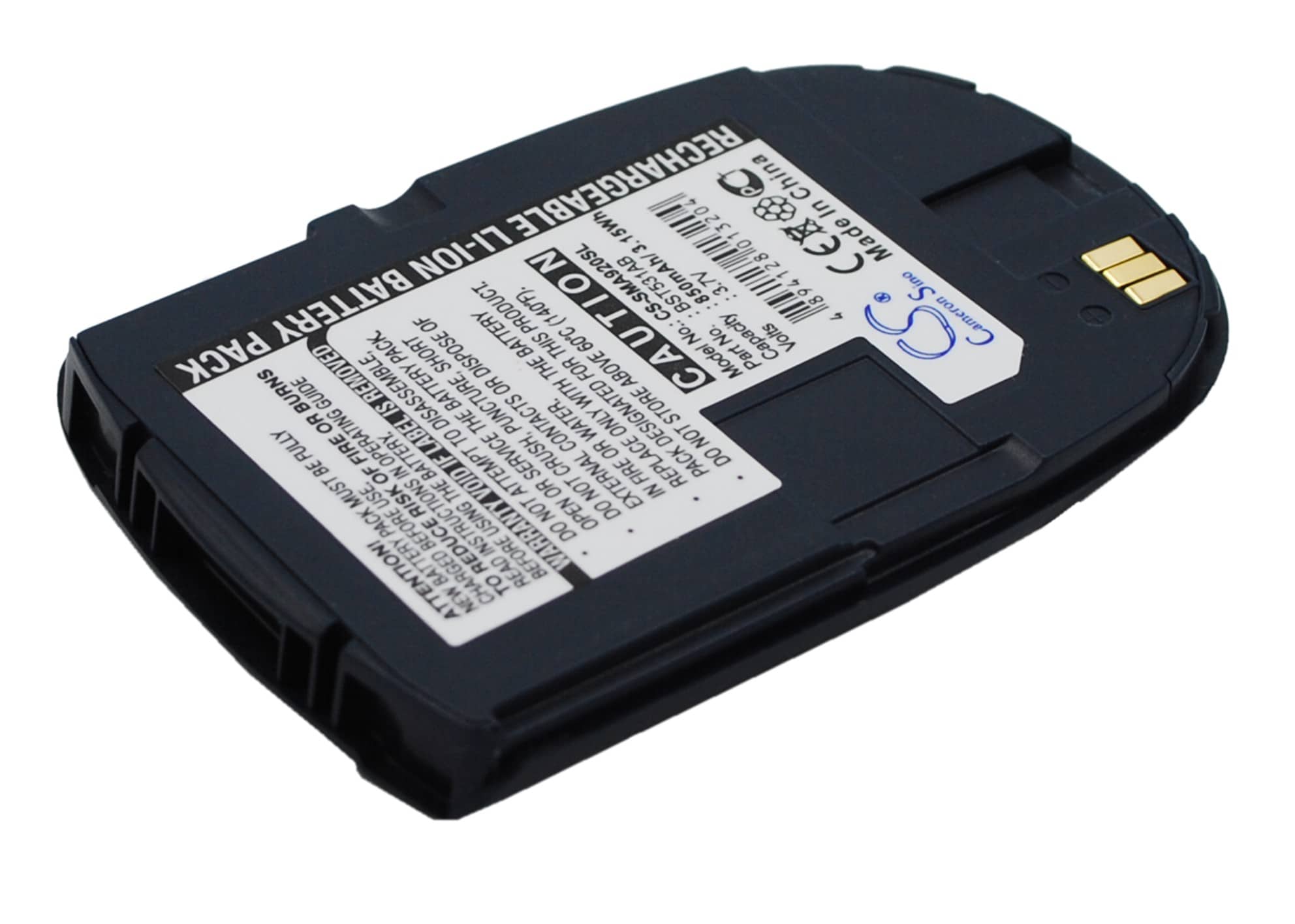 Batteri til mobiltelefon, smarttelefon for Samsung SPH-A920, MM-A920